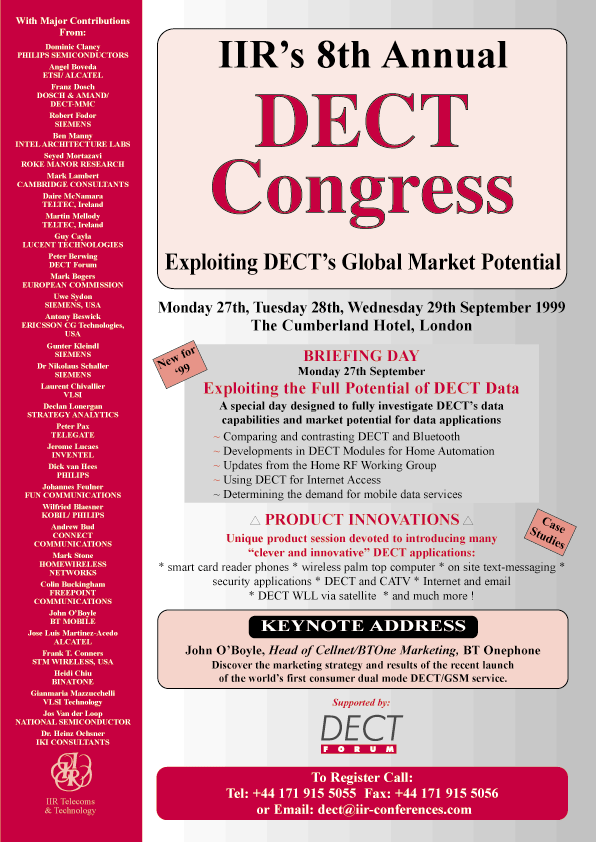 dect congess99.gif (92822 bytes)